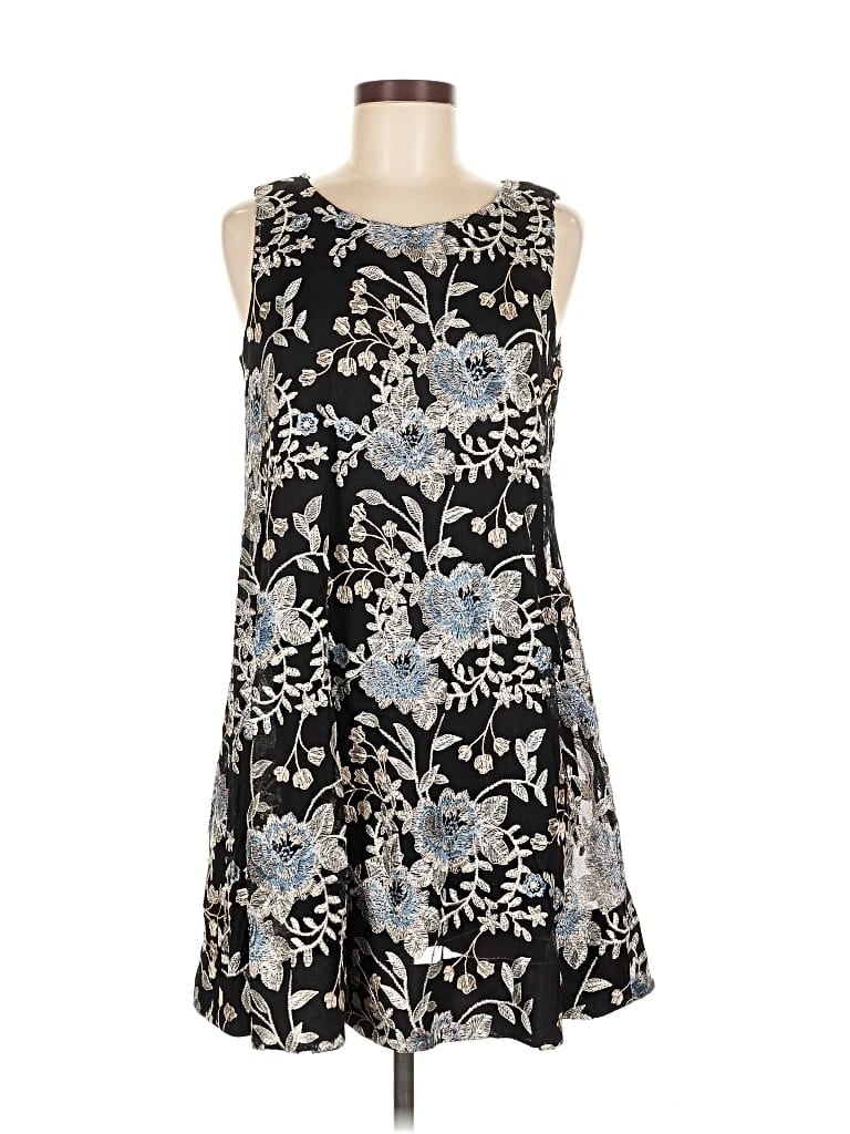 Pre-owned Signature By Robbie Bee Cocktail Dress In Black