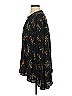 Audrey 3+1 100% Rayon Black 3/4 Sleeve Blouse Size S - photo 5