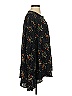 Audrey 3+1 100% Rayon Black 3/4 Sleeve Blouse Size S - photo 4