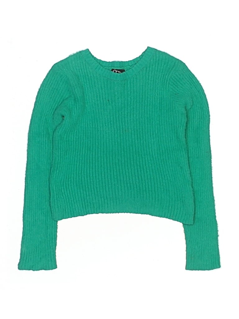 Pre-owned Art Class Kids' Pullover Sweater In Green