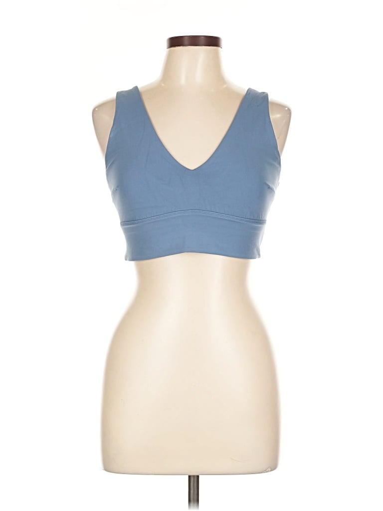 Pre-owned Lululemon Athletica Sports Bra In Blue