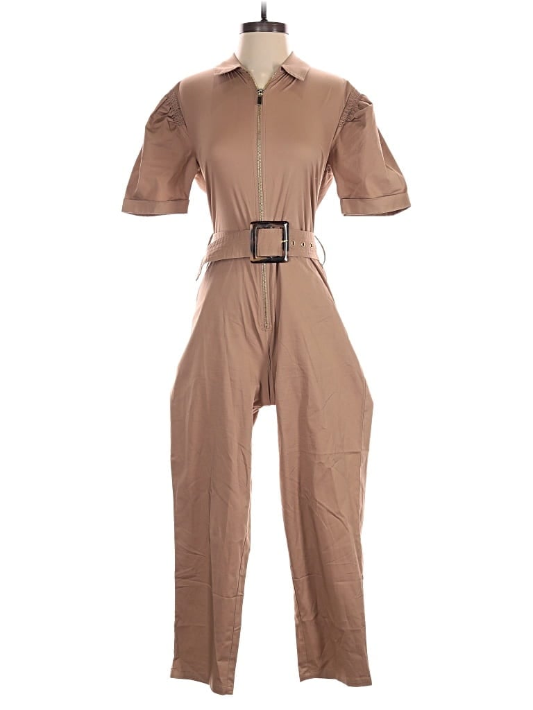 Pre-owned Weworewhat Jumpsuit In Brown
