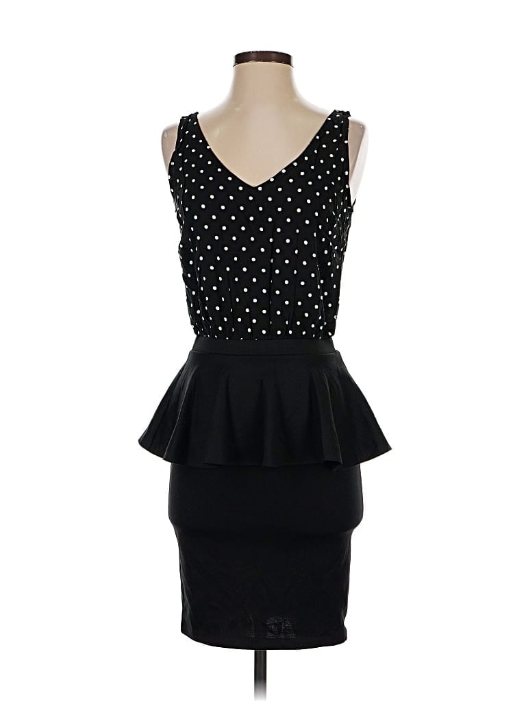 Pre-owned Necessary Objects Cocktail Dress In Black
