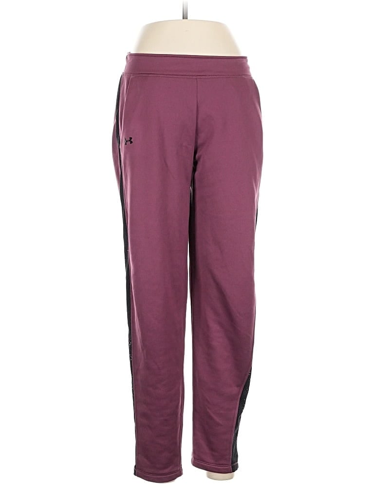 Pre-owned Under Armour Track Pants In Purple