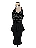 Necessary Objects Polka Dots Black Cocktail Dress Size S - photo 5