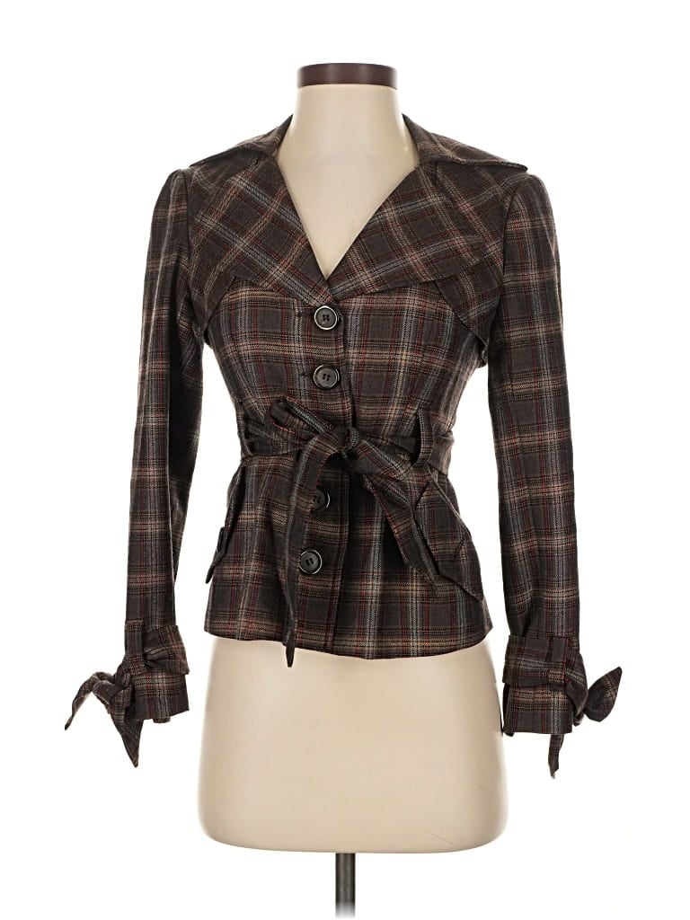 Pre-owned Nanette Lepore Jacket In Brown