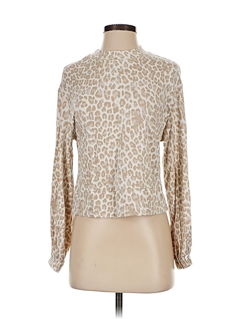 Pre-owned Rachel Zoe Tjx Long Sleeve Turtleneck In Brown