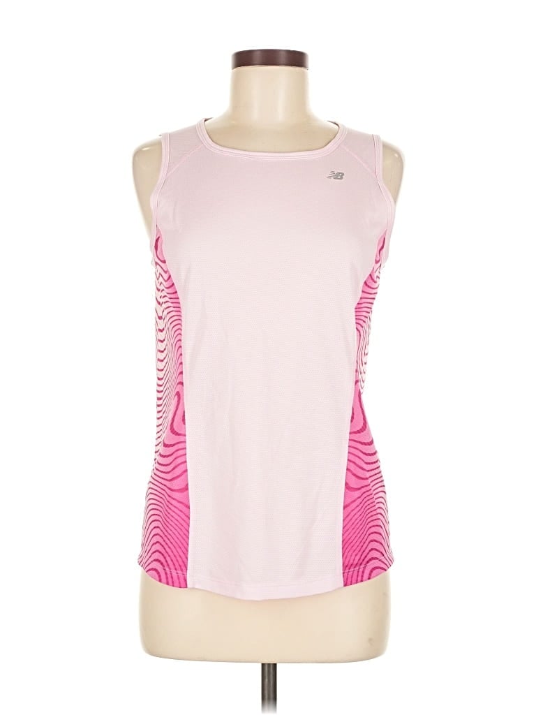 Pre-owned New Balance Active Tank Top In Pink