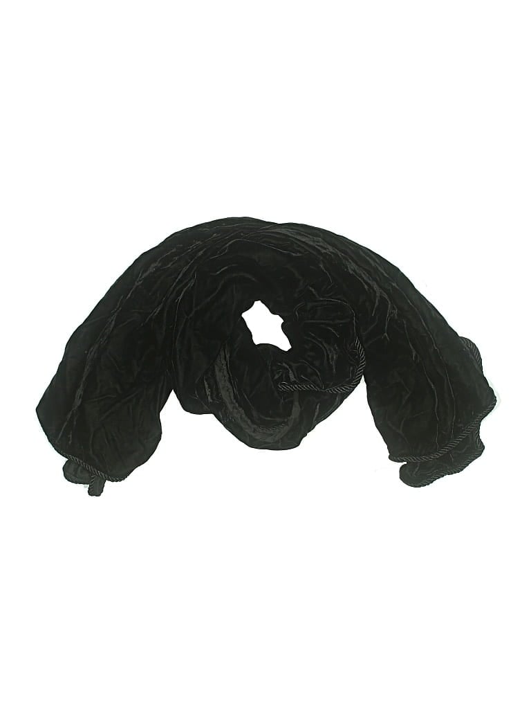 Pre-owned Unbranded Scarf In Black