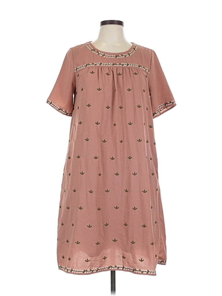 Pre-owned Polagram Casual Dress In Brown