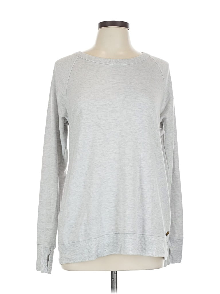 Pre-owned Ideology Pullover Sweater In Silver