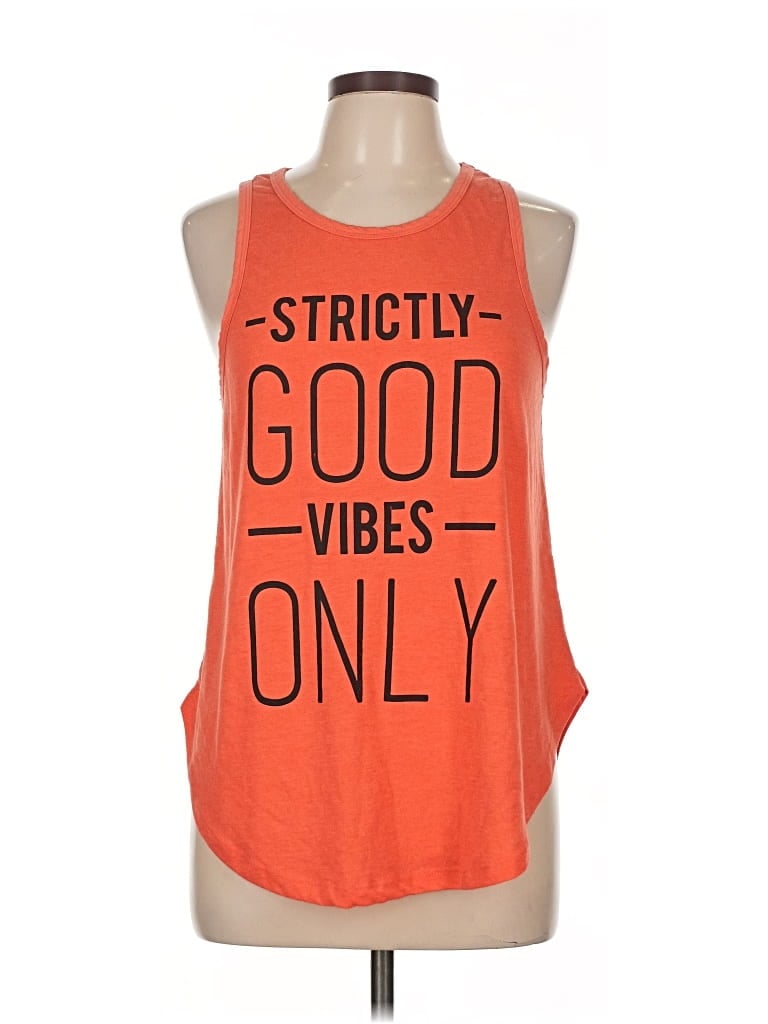 Pre-owned Bobbie Brooks Sleeveless T-shirt In Orange