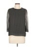 Mango Black 3/4 Sleeve Top Size L - photo 1