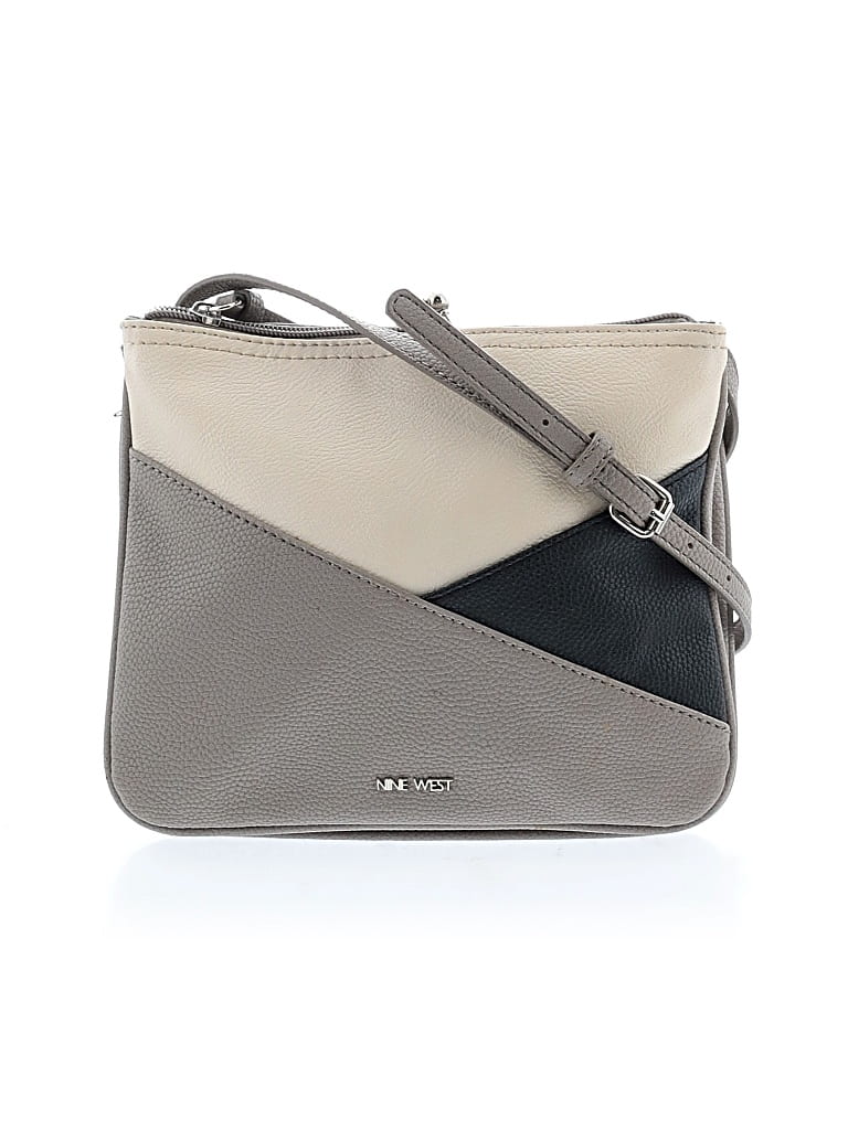 Pre-owned Nine West Crossbody Bag In Gray