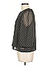 Mango Black 3/4 Sleeve Top Size L - photo 5