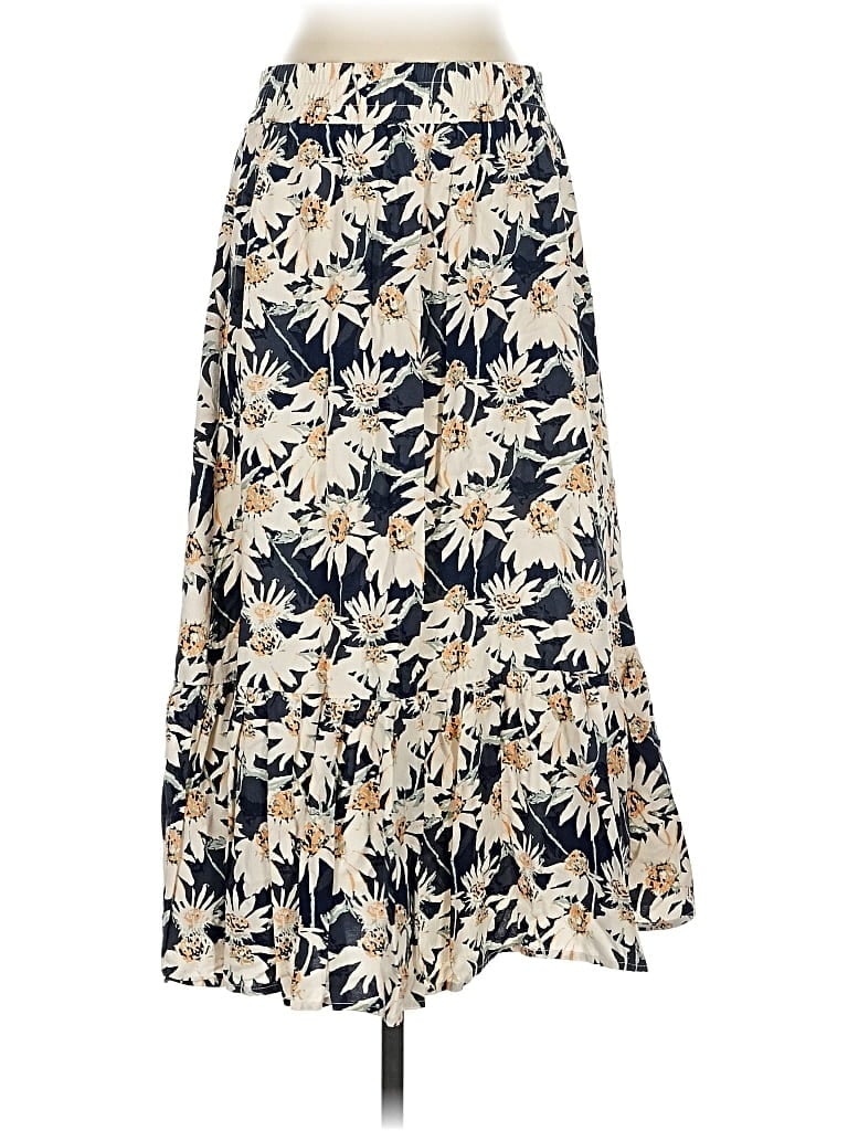 Pre-owned Threads 4 Thought Casual Skirt In White