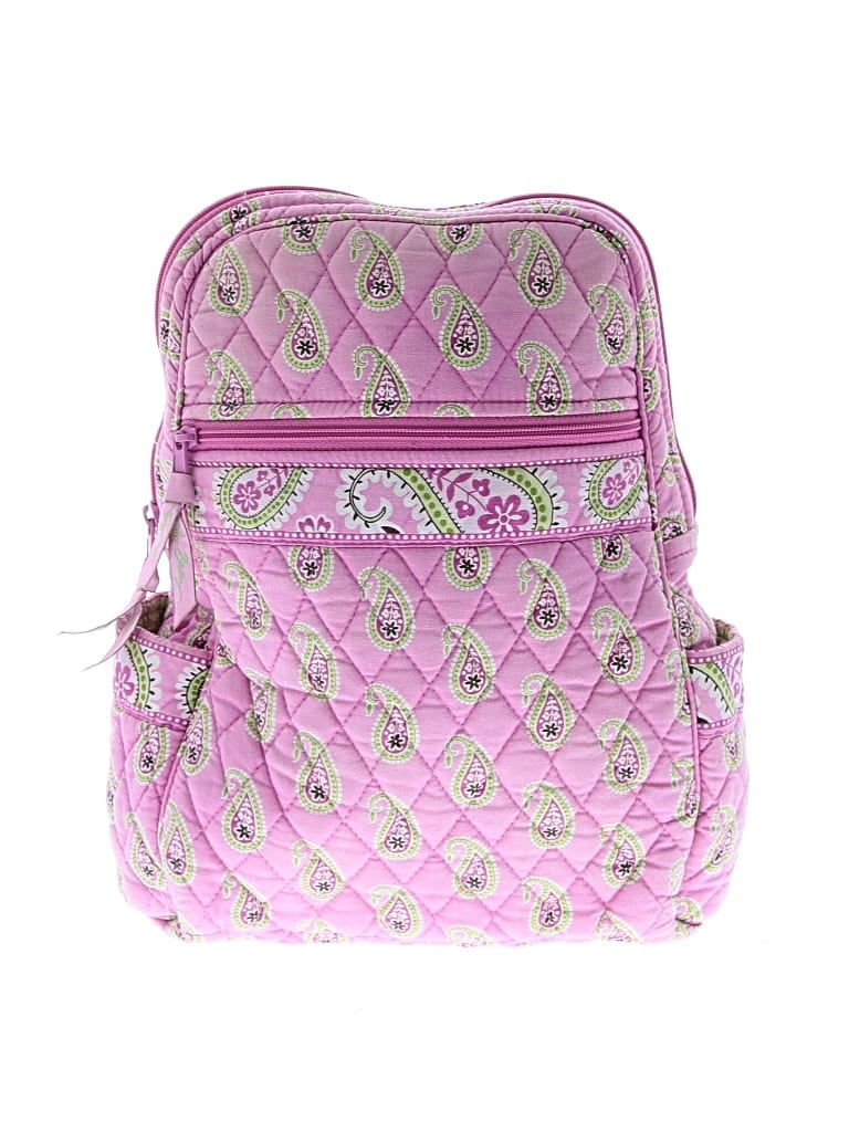 Pre-owned Vera Bradley Backpack In Pink