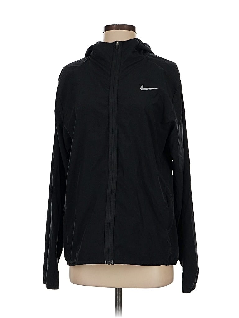 Pre-owned Nike Track Jacket In Black