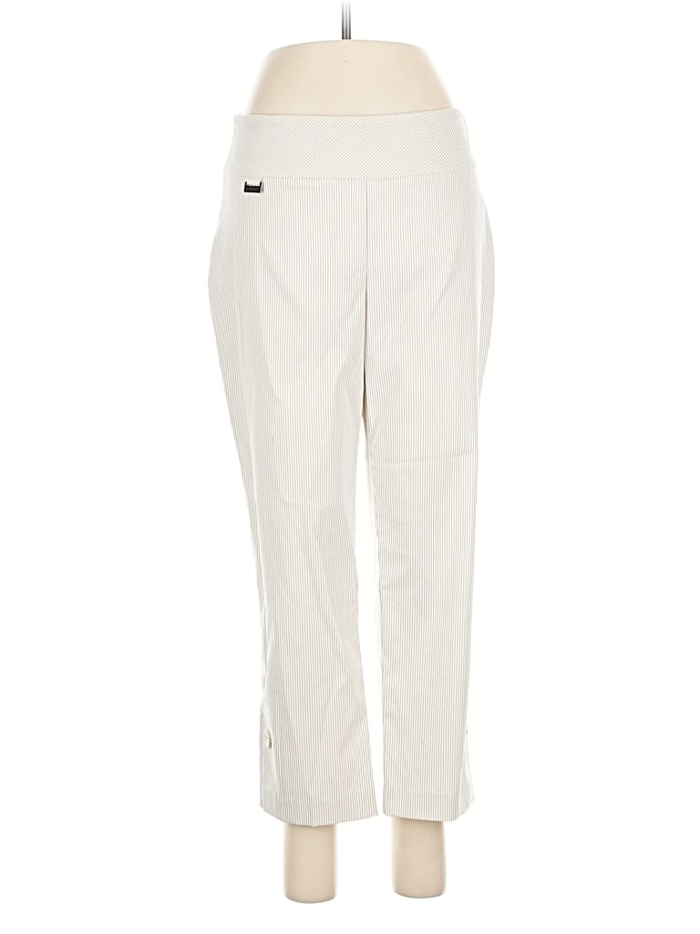 Pre-owned Peck & Peck Casual Pants In White
