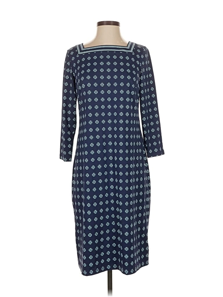 Pre-owned Talbots Casual Dress In Blue