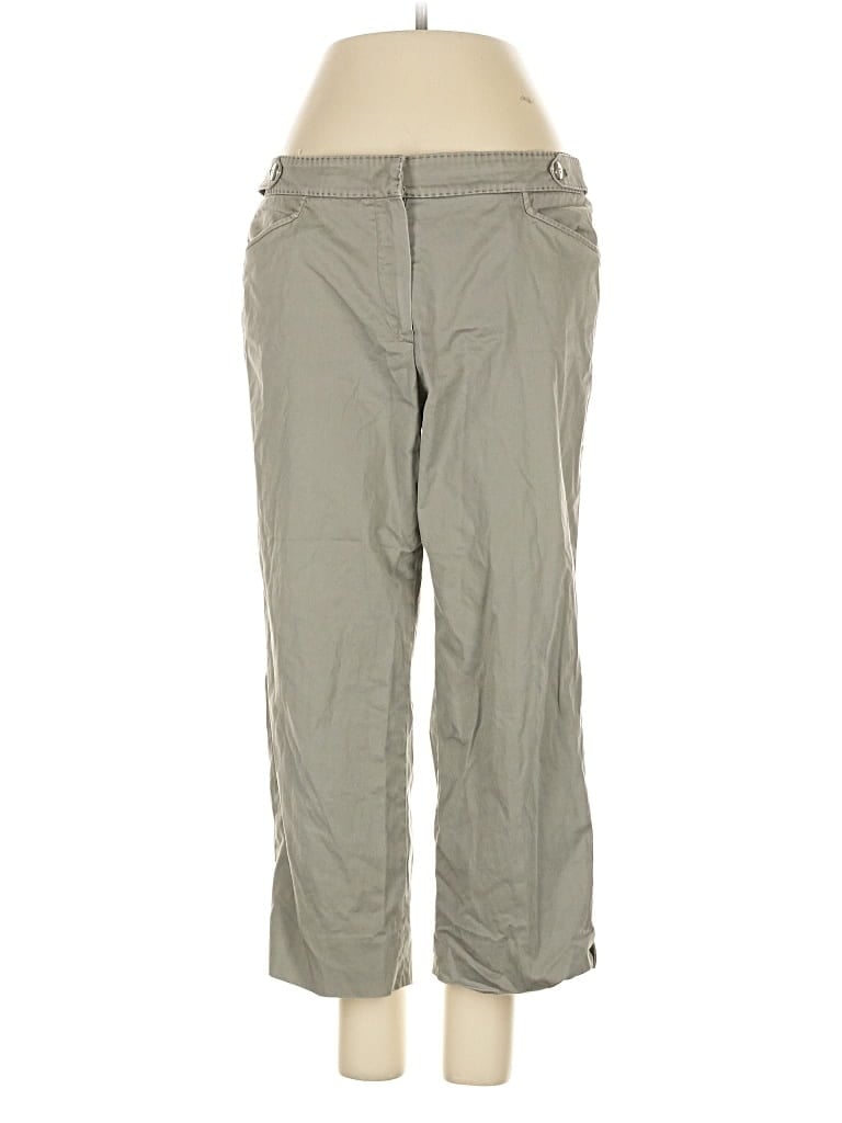 Pre-owned Armani Collezioni Khaki Pant In Gray