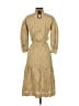 Szade 100% Polyester Tan Casual Dress Size EU 34 / US 4 - photo 2