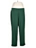 IMAN Solid Green Casual Pants Size 1X - photo 1
