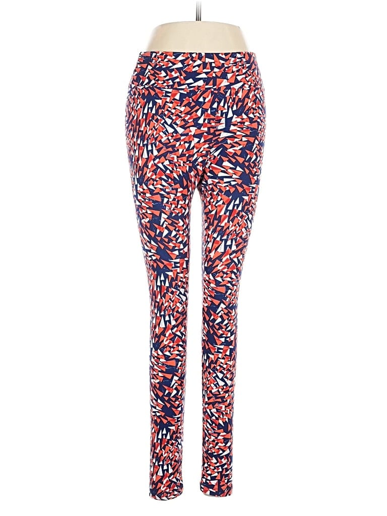 Pre-owned Lularoe Active Pants In Red