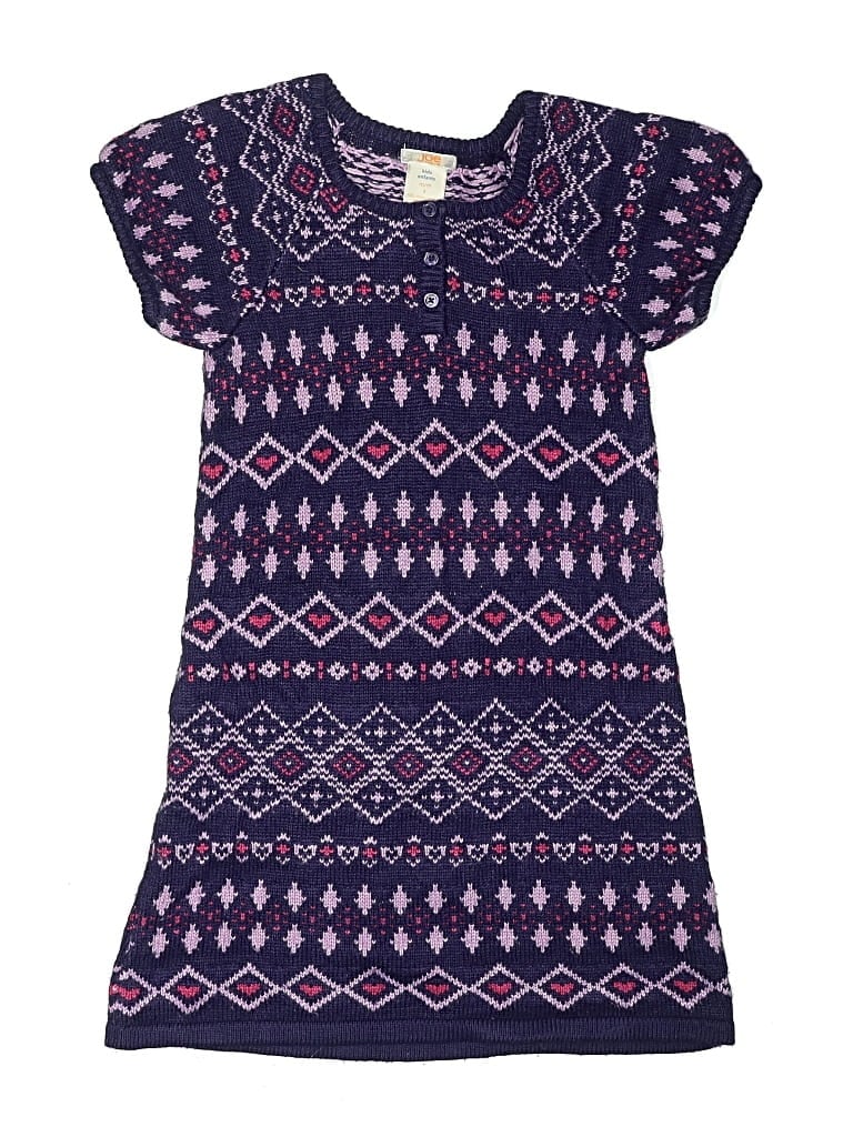 Pre-owned Joe Fresh Kids' Dress In Blue