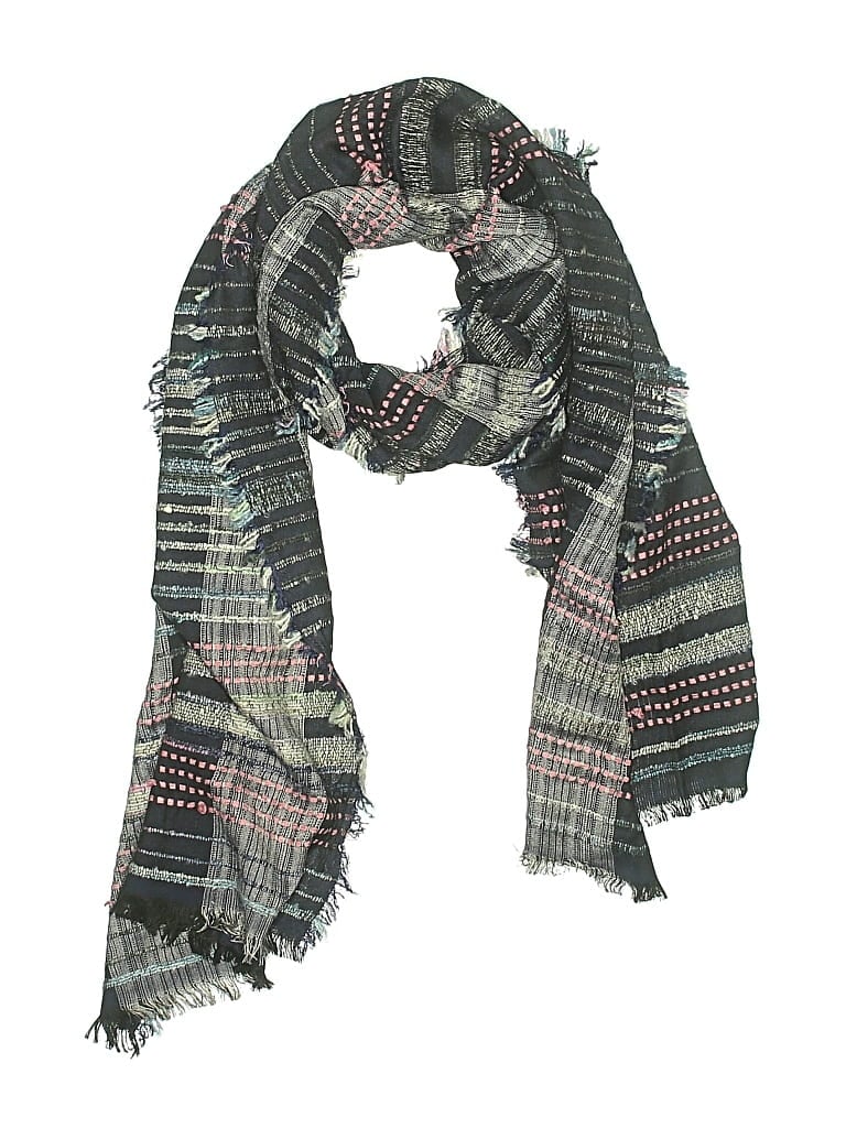 Pre-owned Christopher & Banks Scarf In Blue