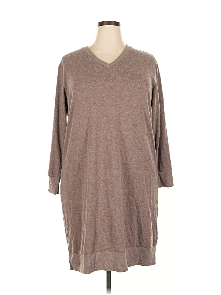 Pre-owned 32 Degrees Casual Dress In Brown