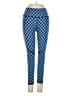 Sweaty Betty Checkered-gingham Blue Active Pants Size 4 - photo 1