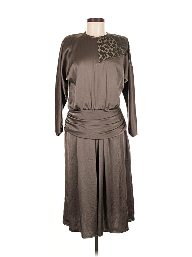 Pre-owned Assorted Brands Casual Dress In Green