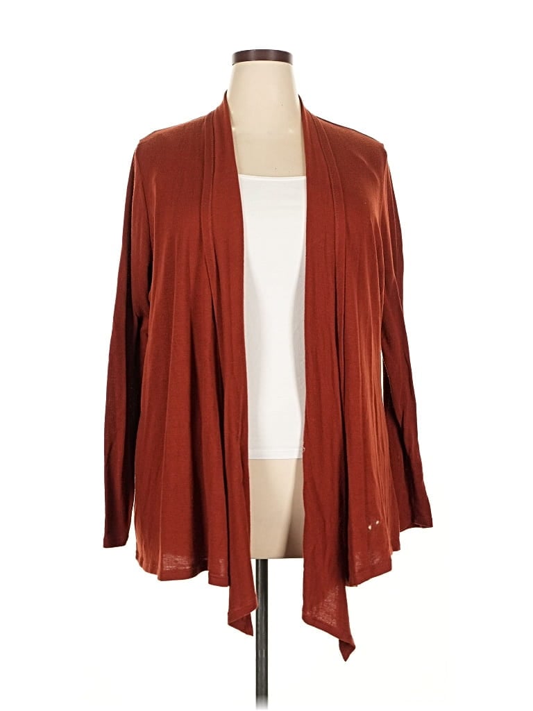 Pre-owned Market & Spruce Kimono In Brown