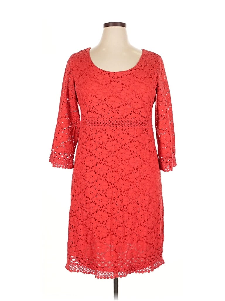 Pre-owned Alfani Casual Dress In Red