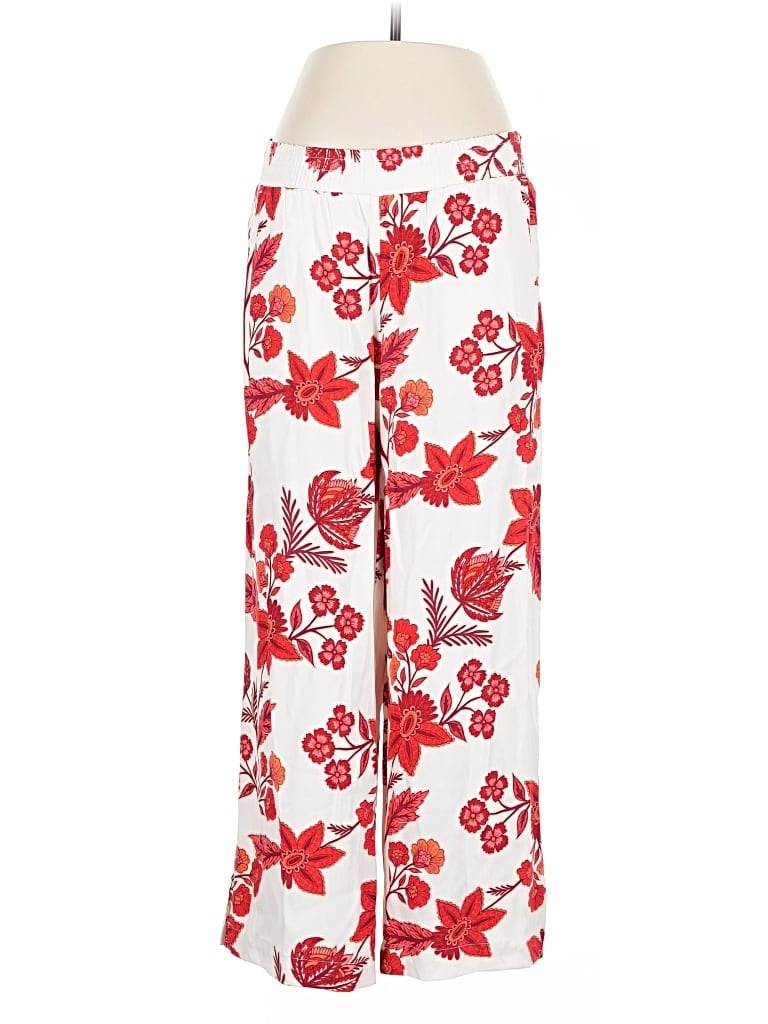 Pre-owned Ann Taylor Loft Casual Pants In Red