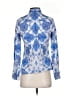 J.Crew Paisley Blue Long Sleeve Blouse Size 2 - photo 2