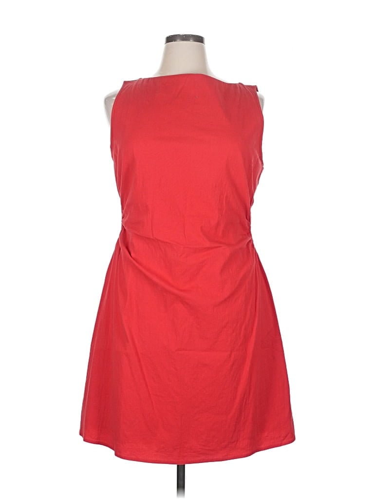 Pre-owned Abercrombie & Fitch Cocktail Dress In Red