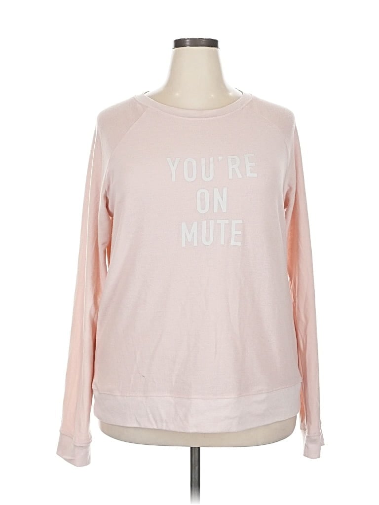 Pre-owned Mary Square Sweatshirt In Pink