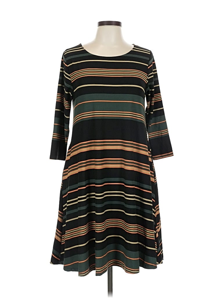 Pre-owned Yelete Casual Dress In Brown