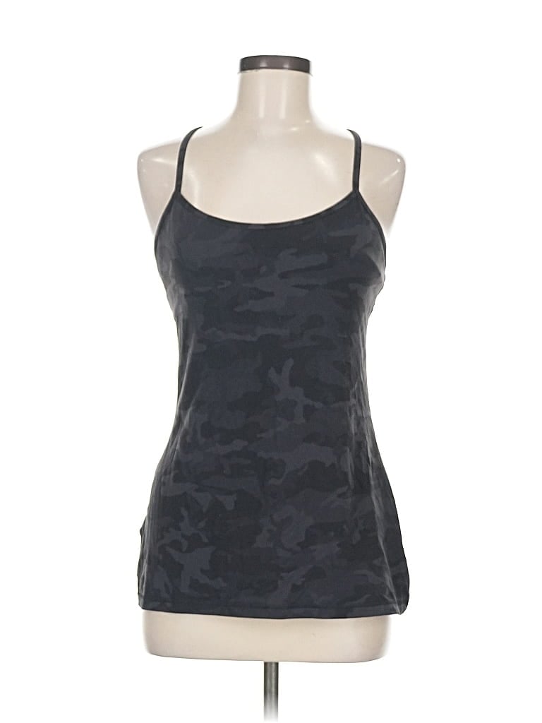 Pre-owned Lululemon Athletica Active Tank Top In Black