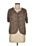 DR2 Brown Short Sleeve Henley Size M - photo 1