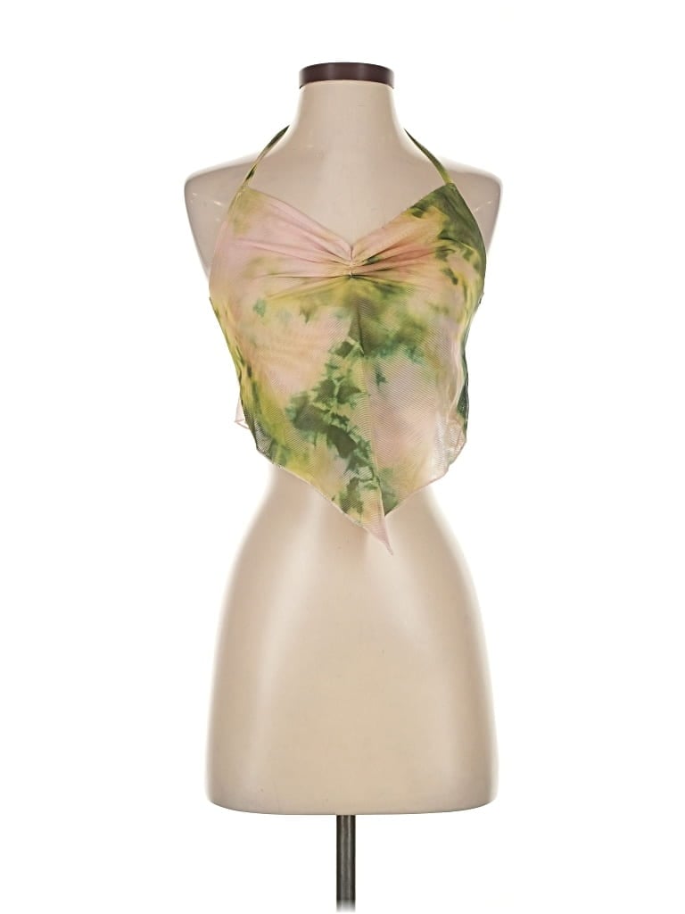 Pre-owned Peppermayo Sleeveless Blouse In Green
