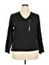 Bill Blass Black Pullover Sweater Size XXL - photo 1