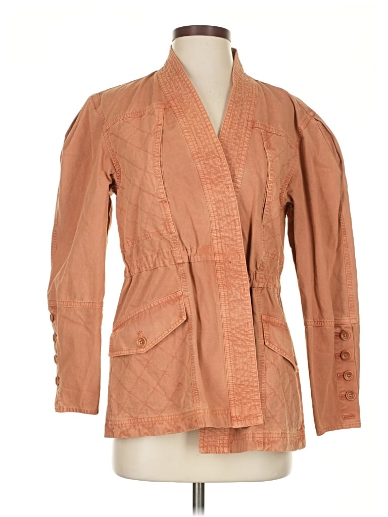 Pre-owned Ulla Johnson Jacket In Brown