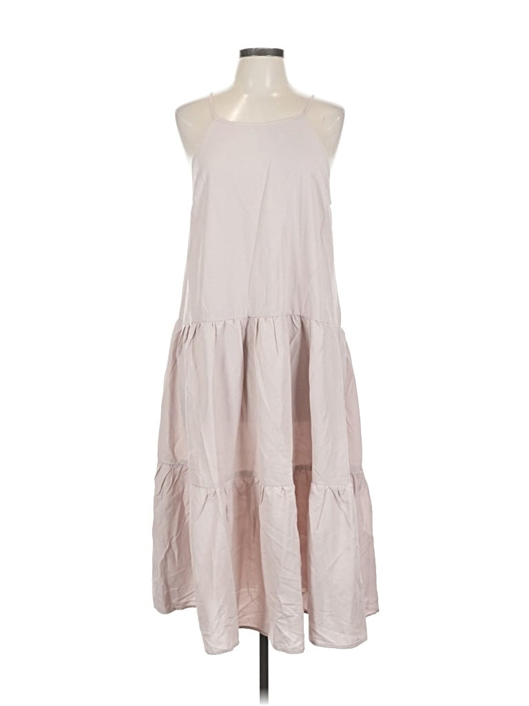 Pre-owned Hyfve Casual Dress In Gray