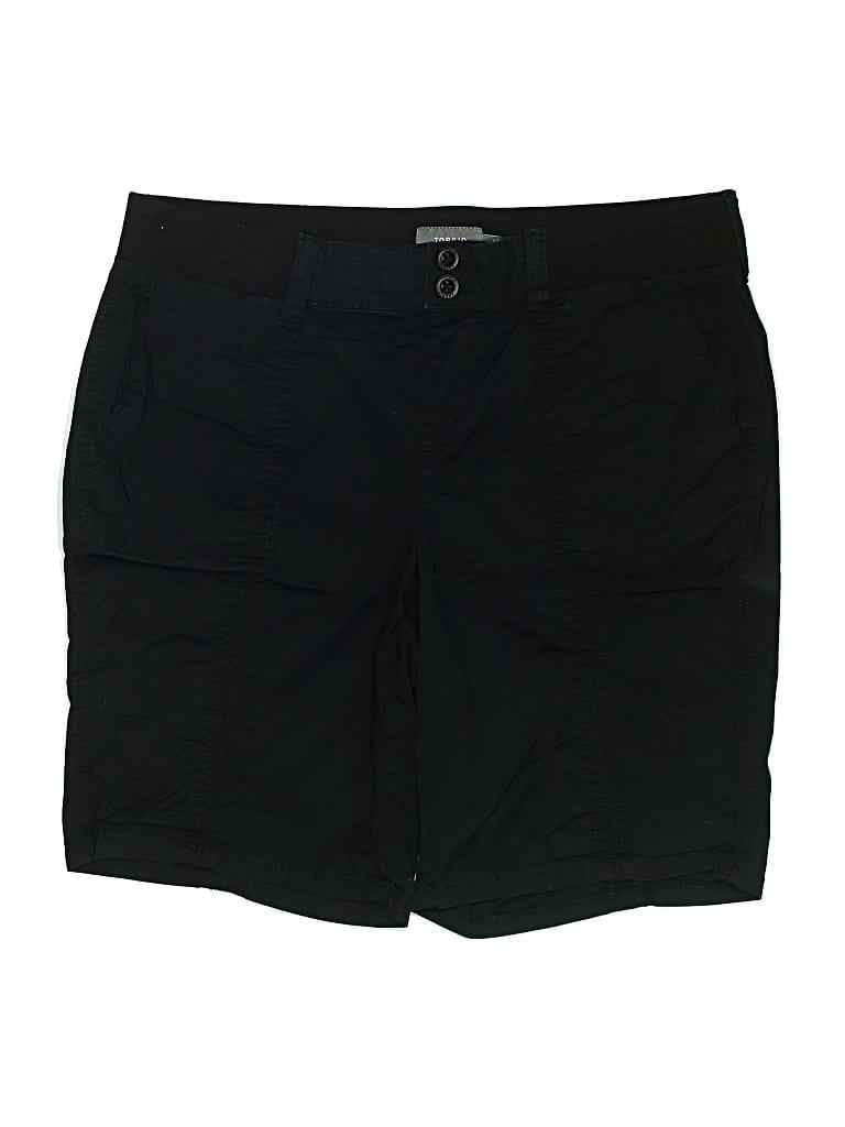 Pre-owned Torrid Cargo Shorts In Black