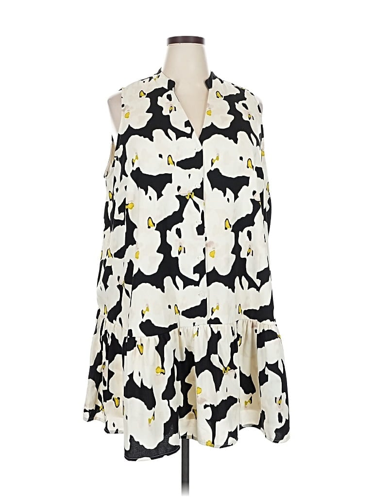 Pre-owned Nine West Sleeveless Blouse In White