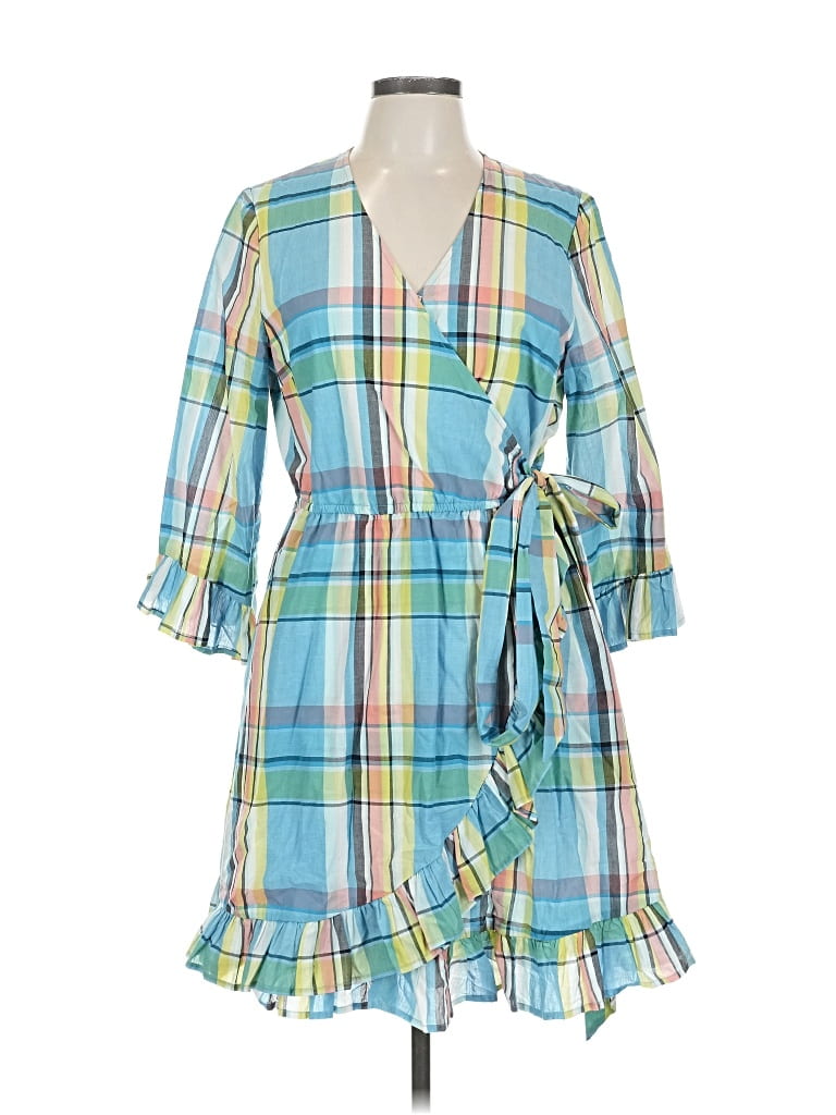 Pre-owned Crown & Ivy Casual Dress In Blue