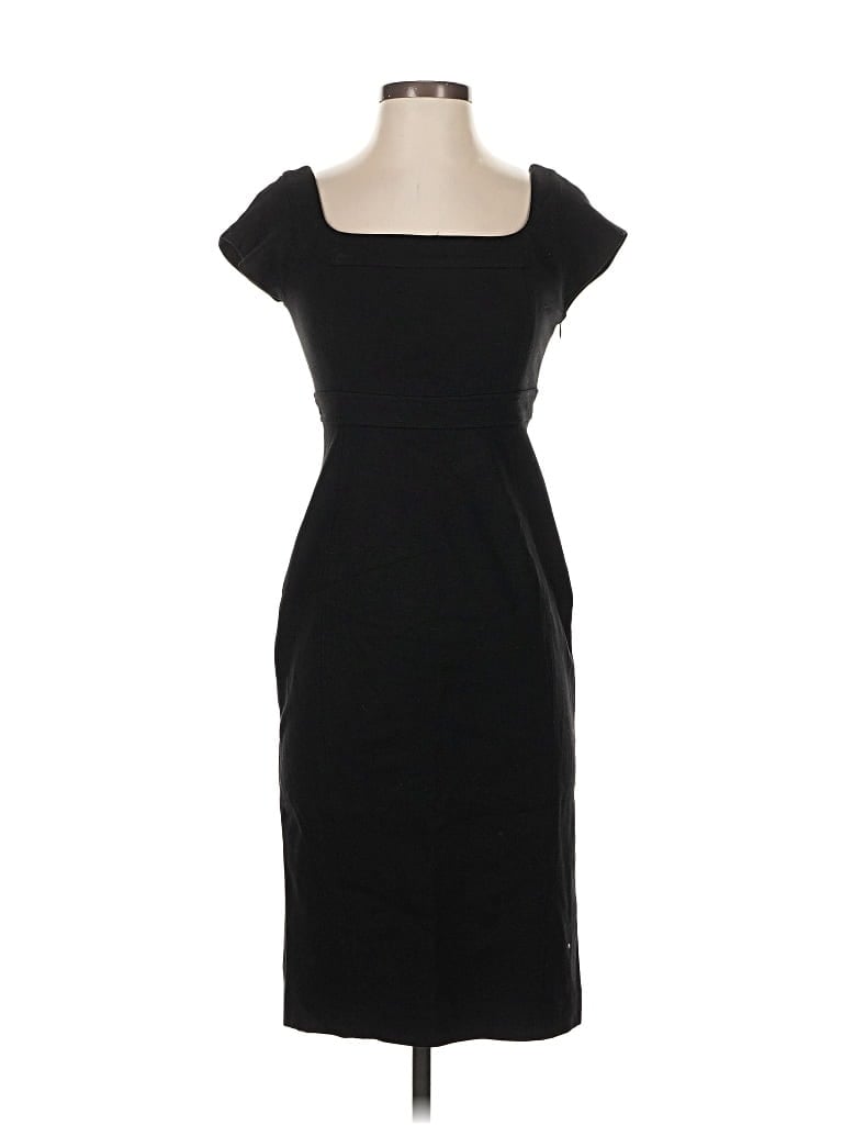 Pre-owned Diane Von Furstenberg Cocktail Dress In Black